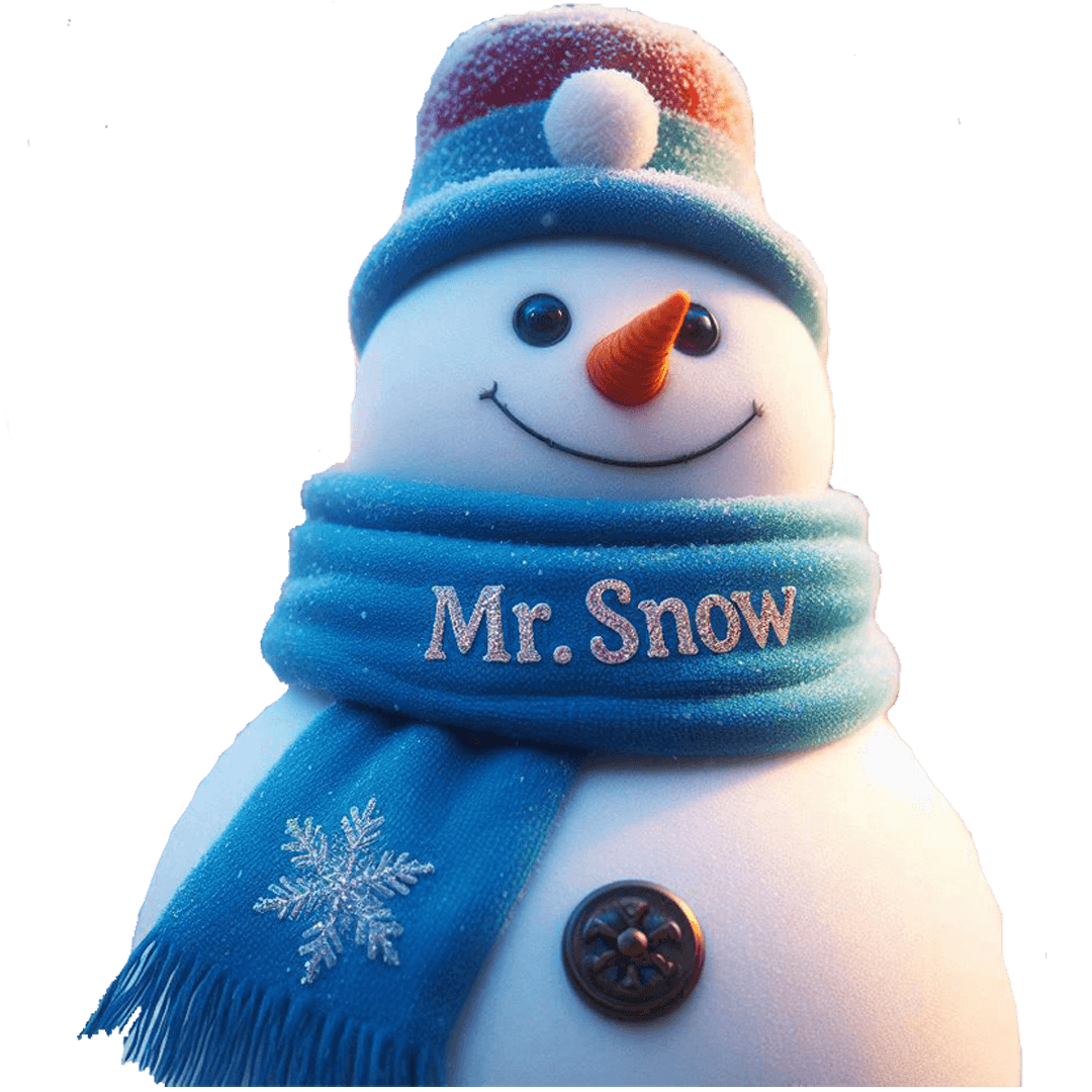Mr. Snow — Mascotte SNOW