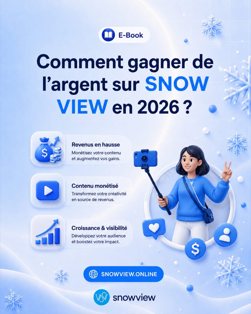 Couverture — Comment gagner de l'argent sur Snow View en 2026